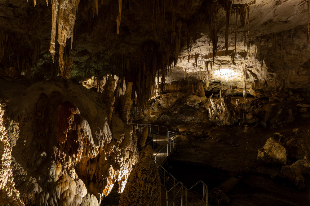 Mammoth Cave with a self guided audio tour